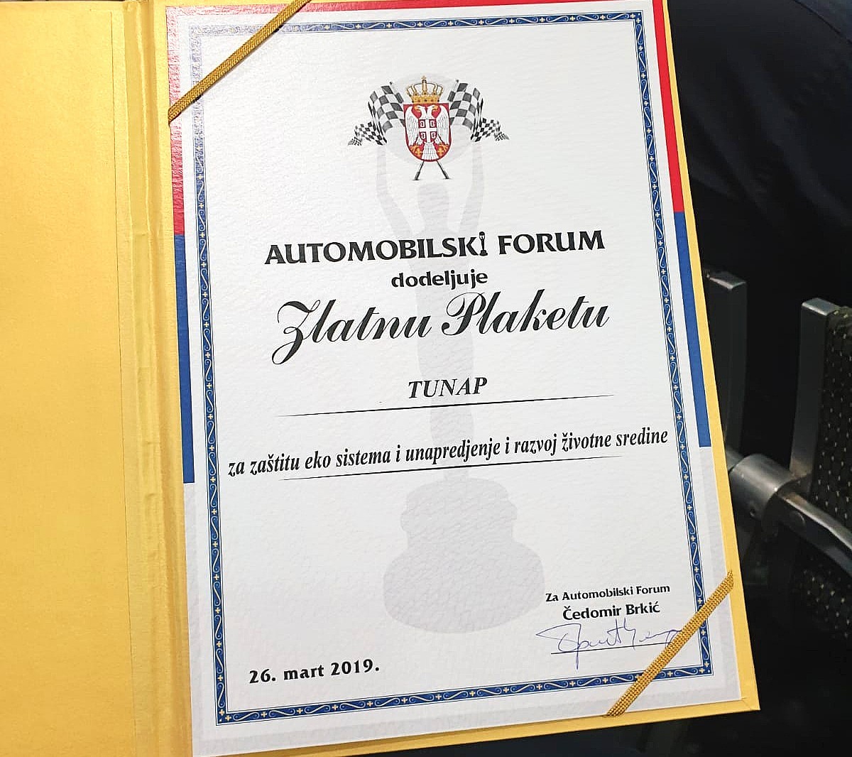 Golden Award Golden Award